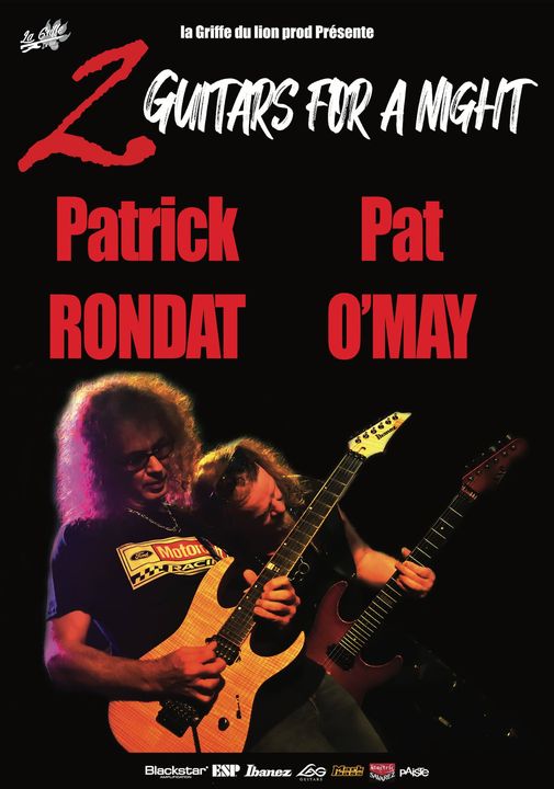 PAT O’May et Patrick Rondat à Vauréal