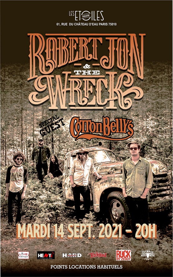 ROBERT JON & THE WRECK – en concert