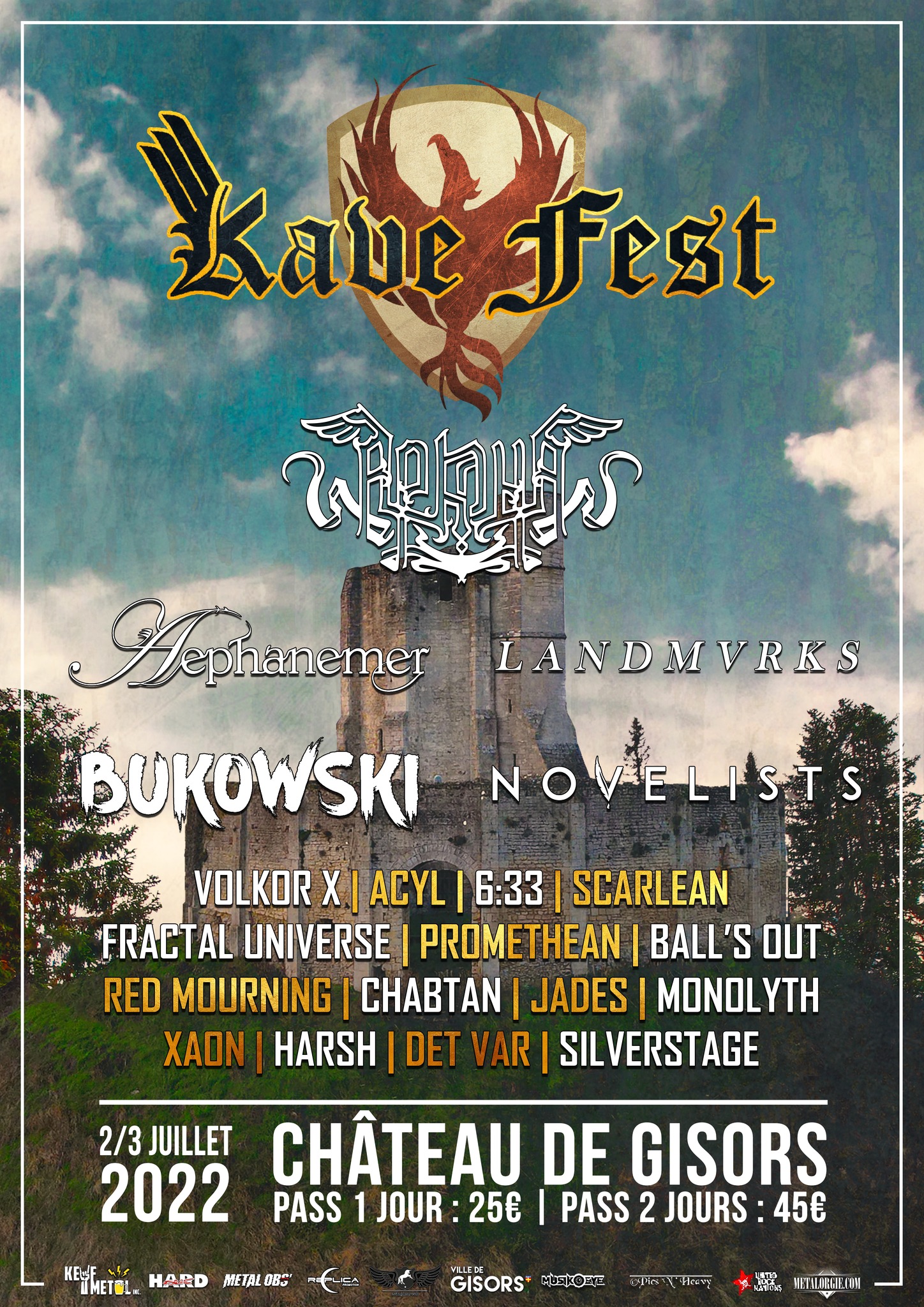 Kave Fest 2022 – une affiche avec un grand K!
