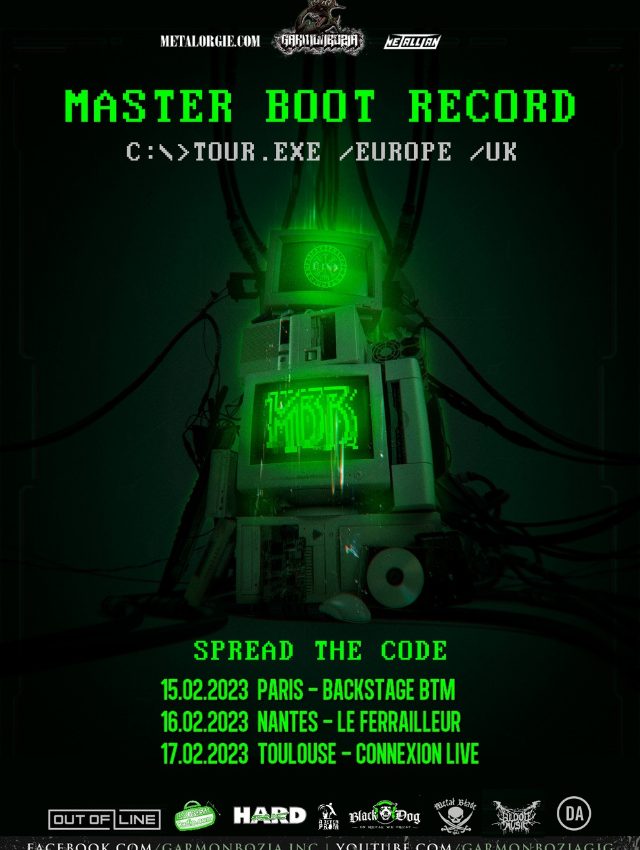 MASTER BOOT RECORD 02.2023 touréne fr // concerts Garmonbozia