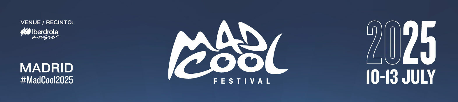 MAD COOL Festival – Madrid – 10 au 13/07/2025